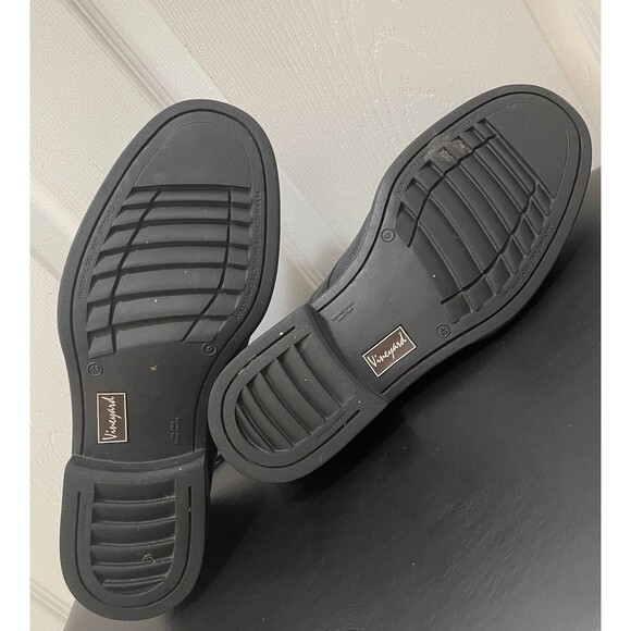 Men’s Sandro Moscolloni Vineyard Black Lace Up Leather Oxford Shoes 10.5 D Black - Picture 5 of 10